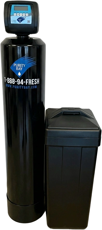 Purity Bay 5X Pro whole home system in glossy black