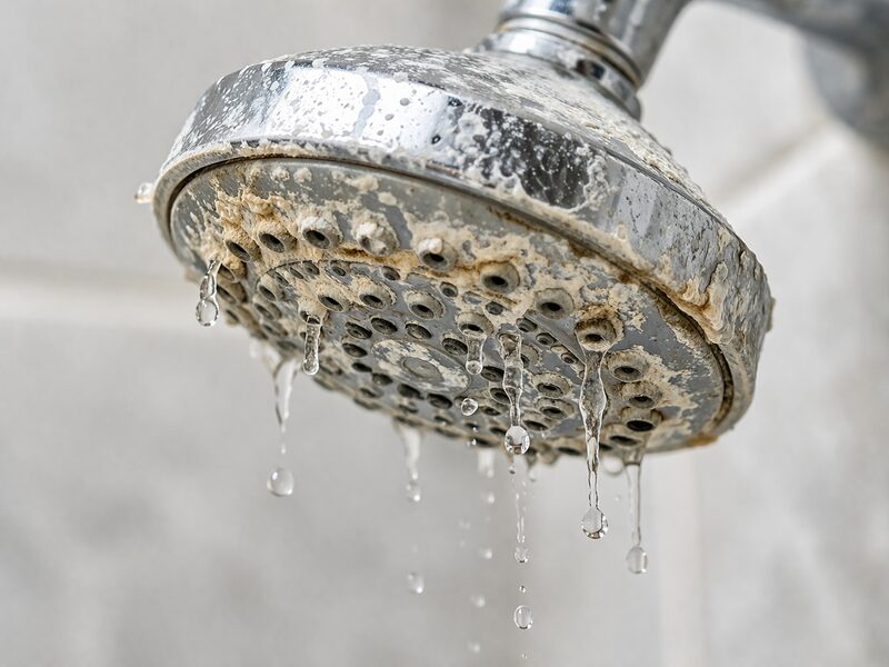 Scale on fixtures